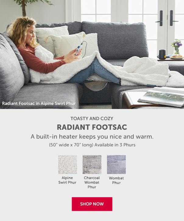 A Blanket with a Builtin Foot Pocket? Lovesac