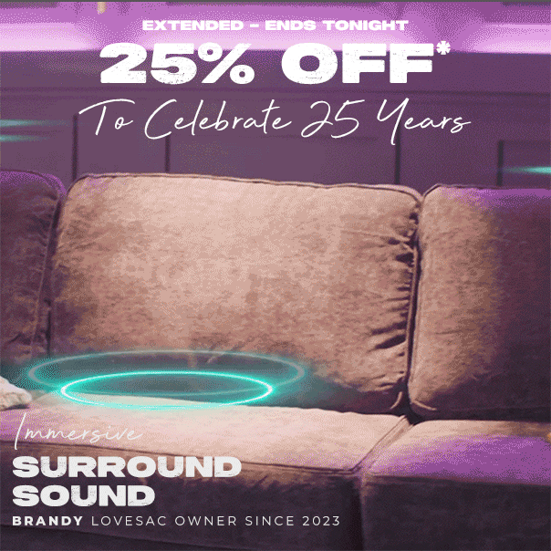 25% Off To Celebrate 25 Years