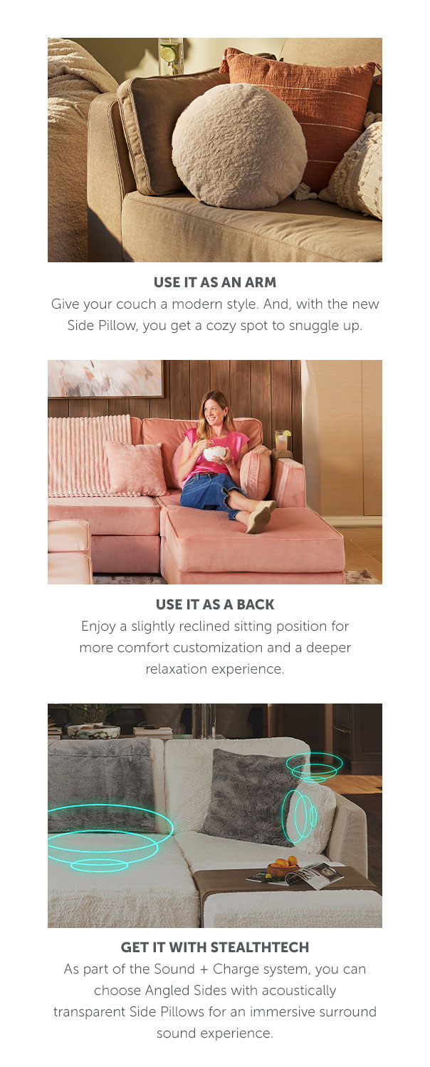 A Fresh Angle on Style for Sactionals Lovesac