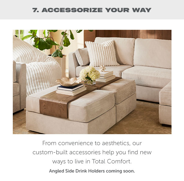 Customize with NEW Style & Comfort Options for Sactionals. Lovesac