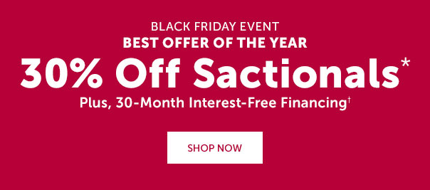 Black Friday Event | Best offer of the year | 30% Off Plus, 30-Month Interest-Free Financing