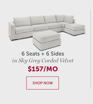 6 Seats + 6 Sides | SHOP NOW >>