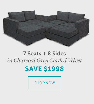 7 Seats + 8 Sides | SHOP NOW >> >>