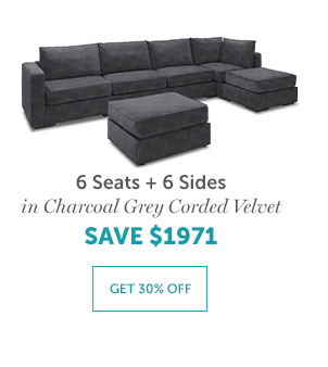 6 Seats + 6 Sides | SHOP NOW >>