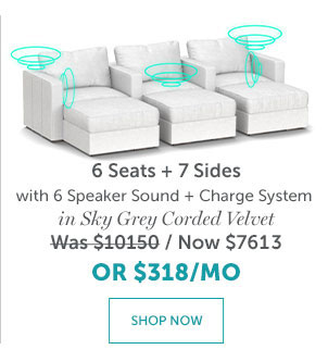 6 Seats + 7 Sides | SHOP NOW >>