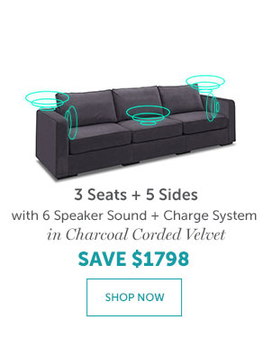 3 Seats + 5 Sides | SHOP NOW >>