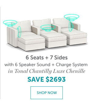 6 Seats + 7 Sides | SHOP NOW >>