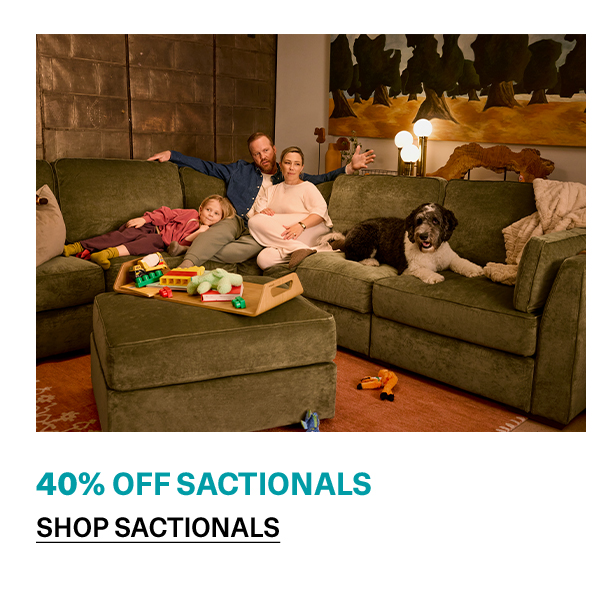 Sactionals | SHOP NOW >>
